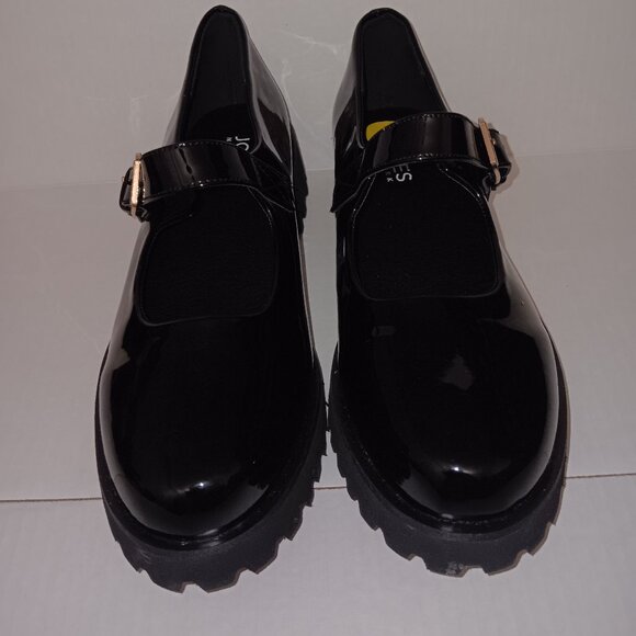 JONES NEW YORK TALTEN MARY JANE FAUX PATENT LEATHER SHOES - Picture 1 of 11